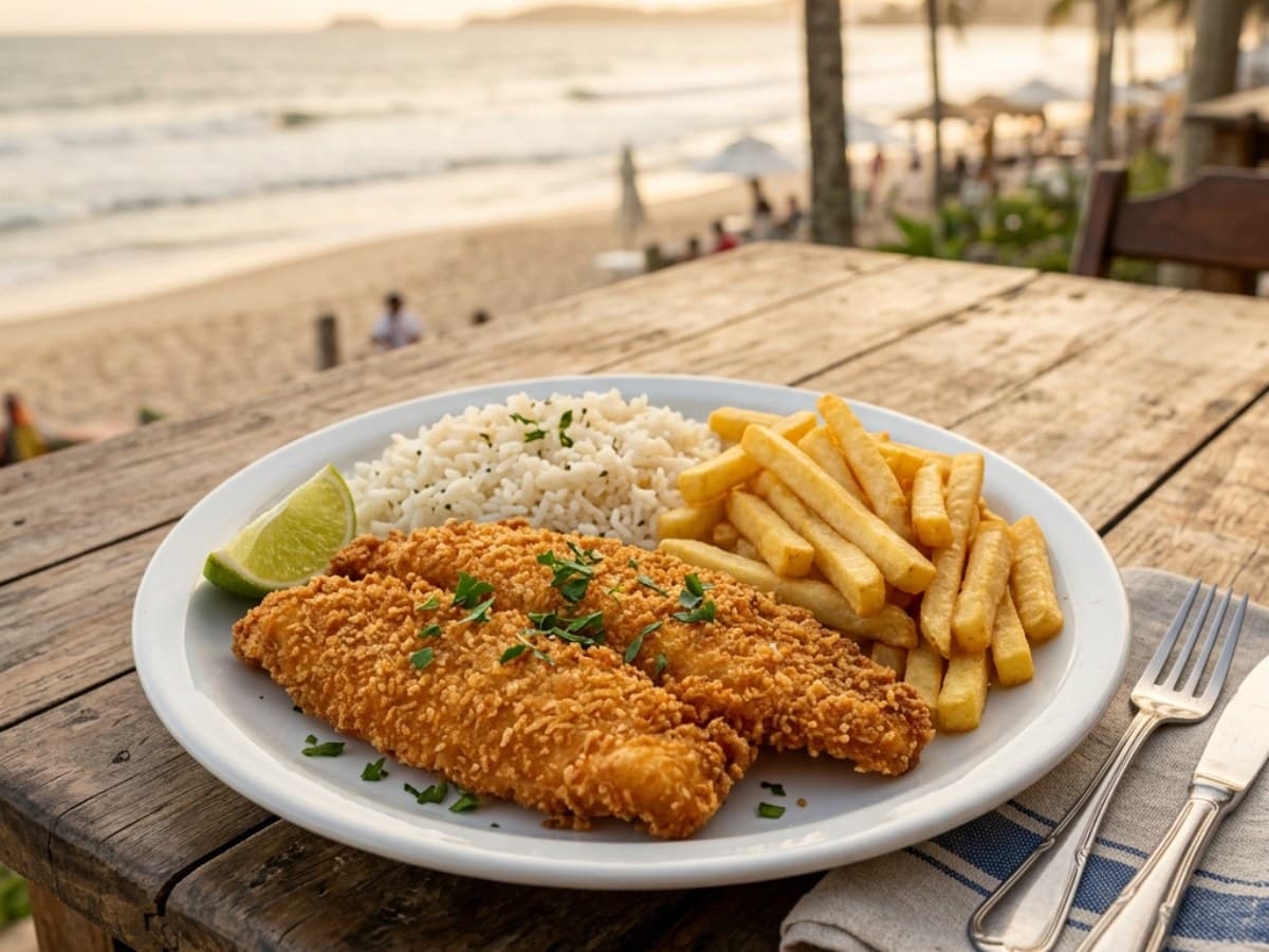 Filé de Pescada Frita