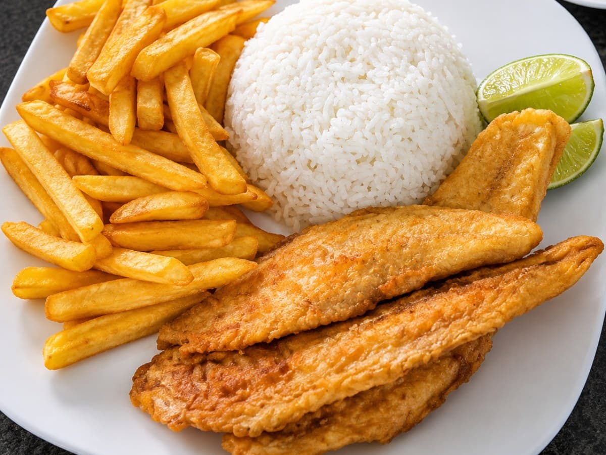 Filé de Pescada Frita